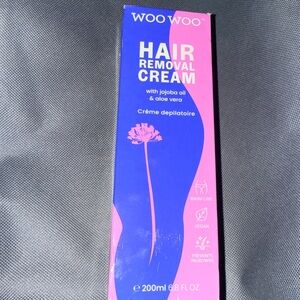 Woo Woo Hair Removal Cream with Jojoba & Aloe